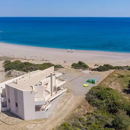 Villa Kiotari Jewel Private Beachfront Oasis Asklipiion
